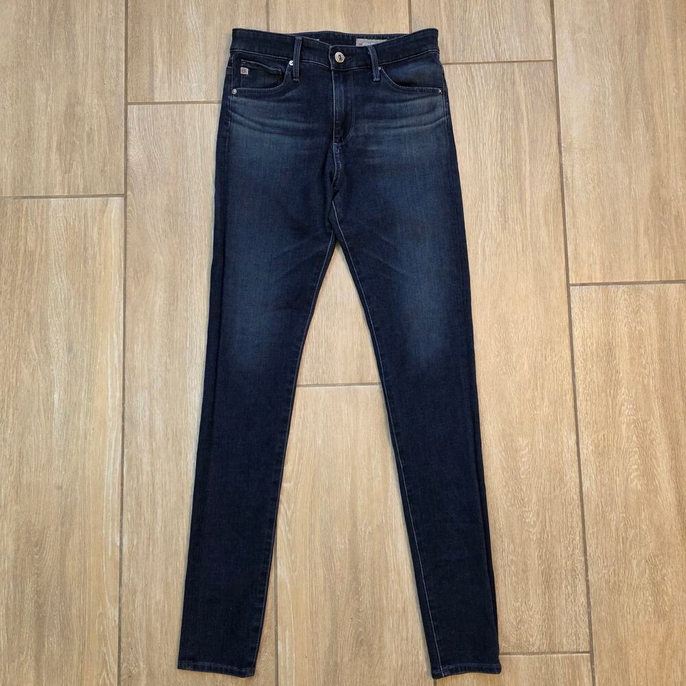 AG Farrah Skinny Jeans Women 25R Dark Wash High Rise Stretch Premium Denim